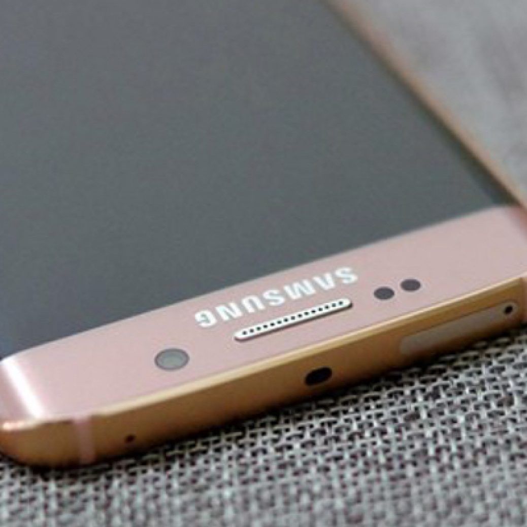 Samsung Galaxy S6 edge Pink Gold Color Feature