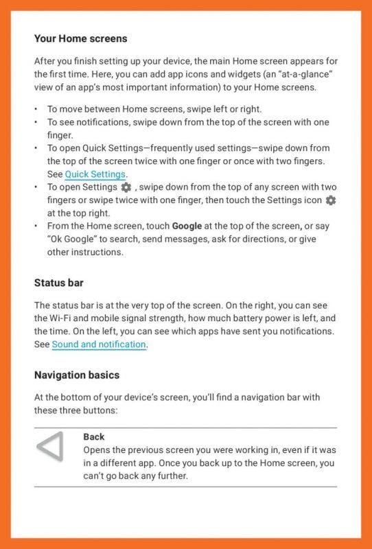 Google Nexus 6P Manual