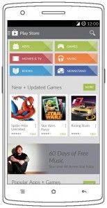 OnePlus One Google Play