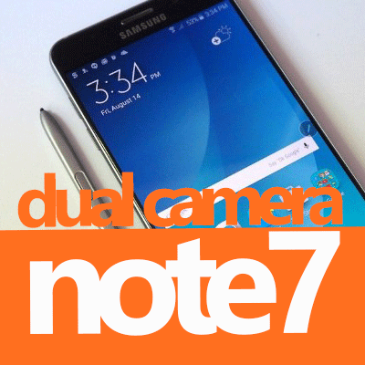Dual Camera Note 7