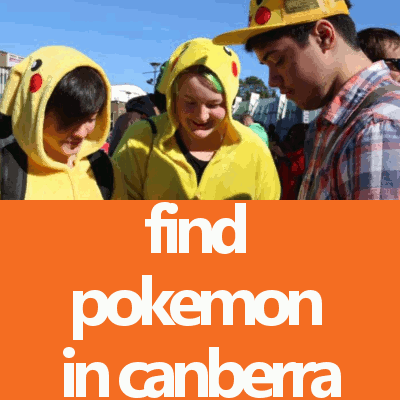 find pokemon in canberra fi