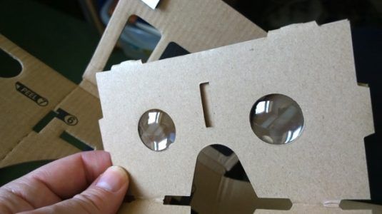 google cardboard lens