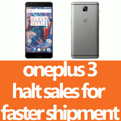 oneplus 3 halt sales fi