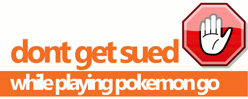 pokemon go dont get sued