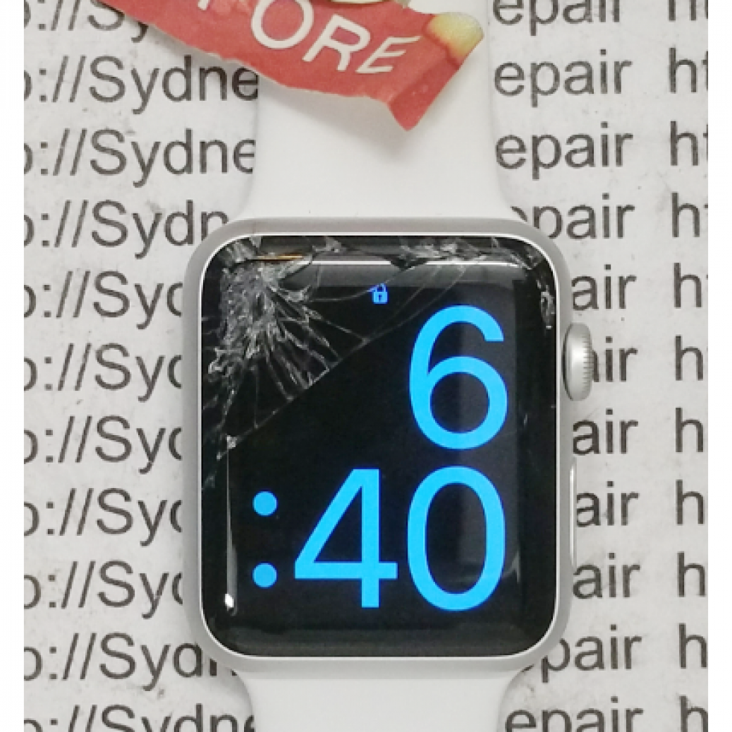 Broken Apple Watch Before Repair