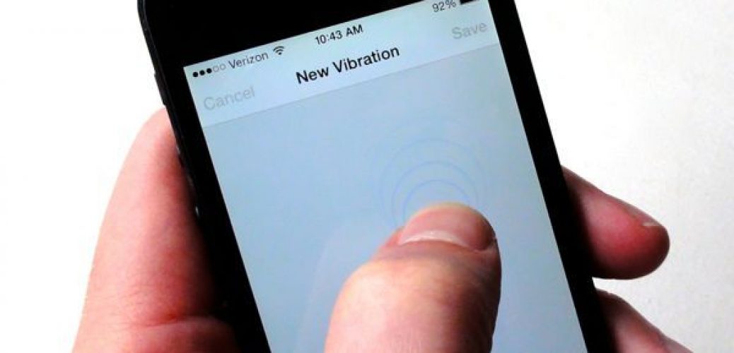 Choosing-a-custom-iPhone-vibration