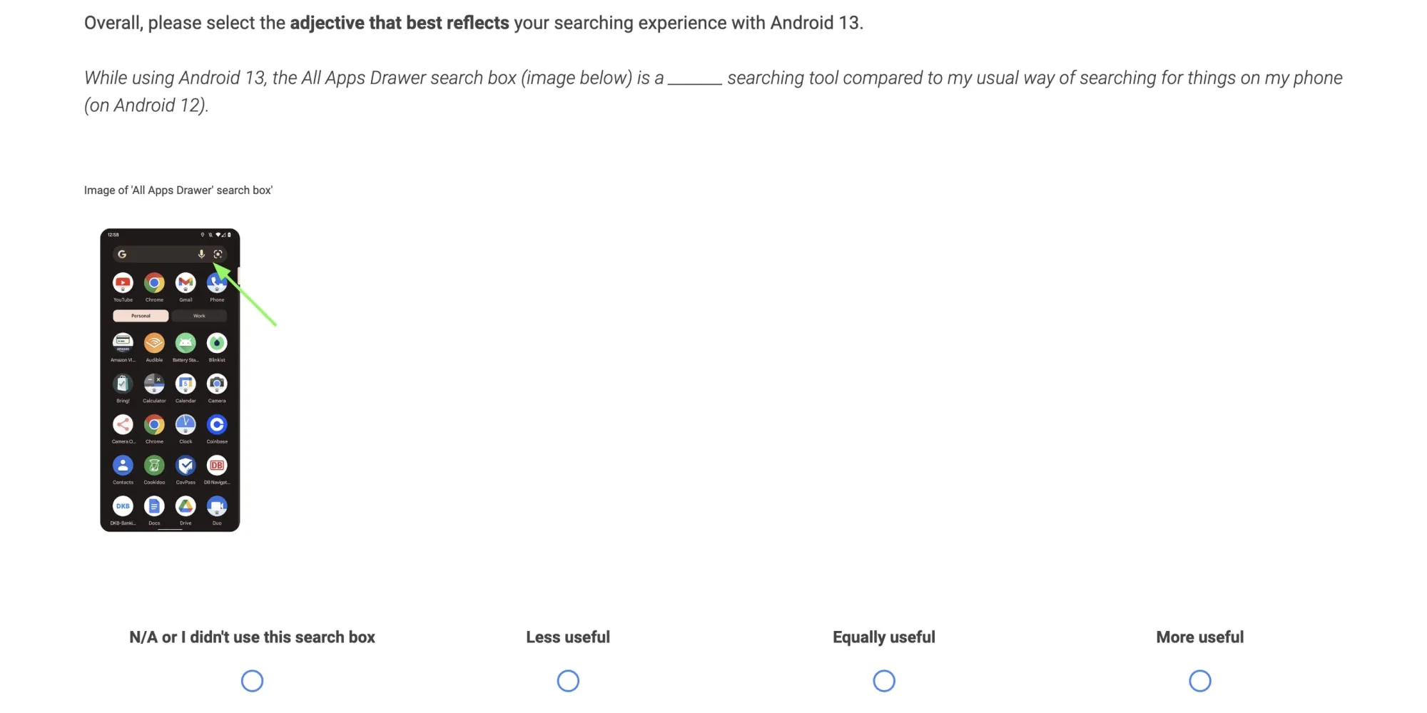 Android-13-Beta-3-survey