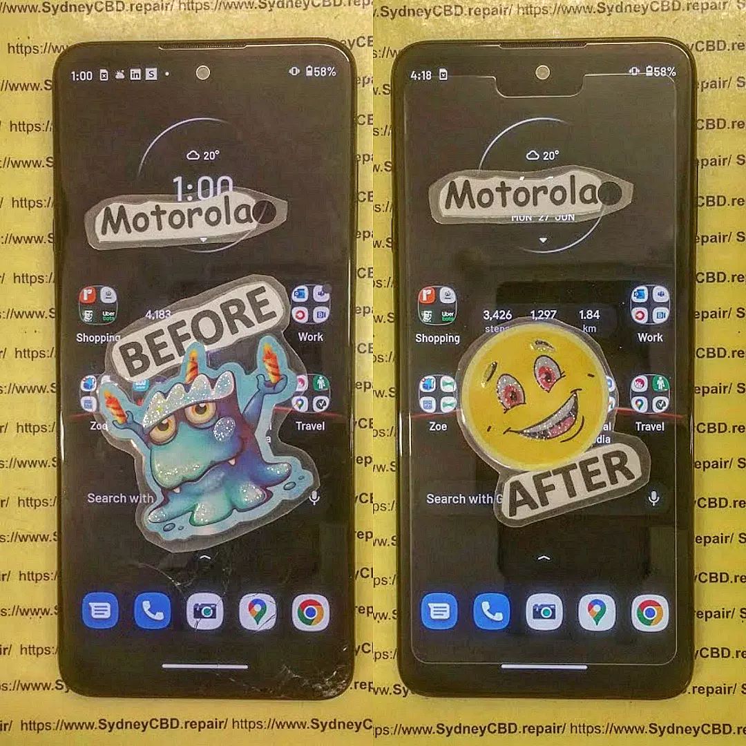 Troca de tela do Motorola G30