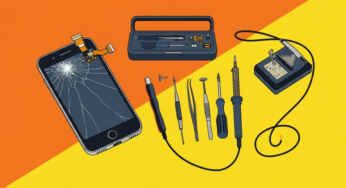 Image showcasing How much does it cost to fix a broken phone display?