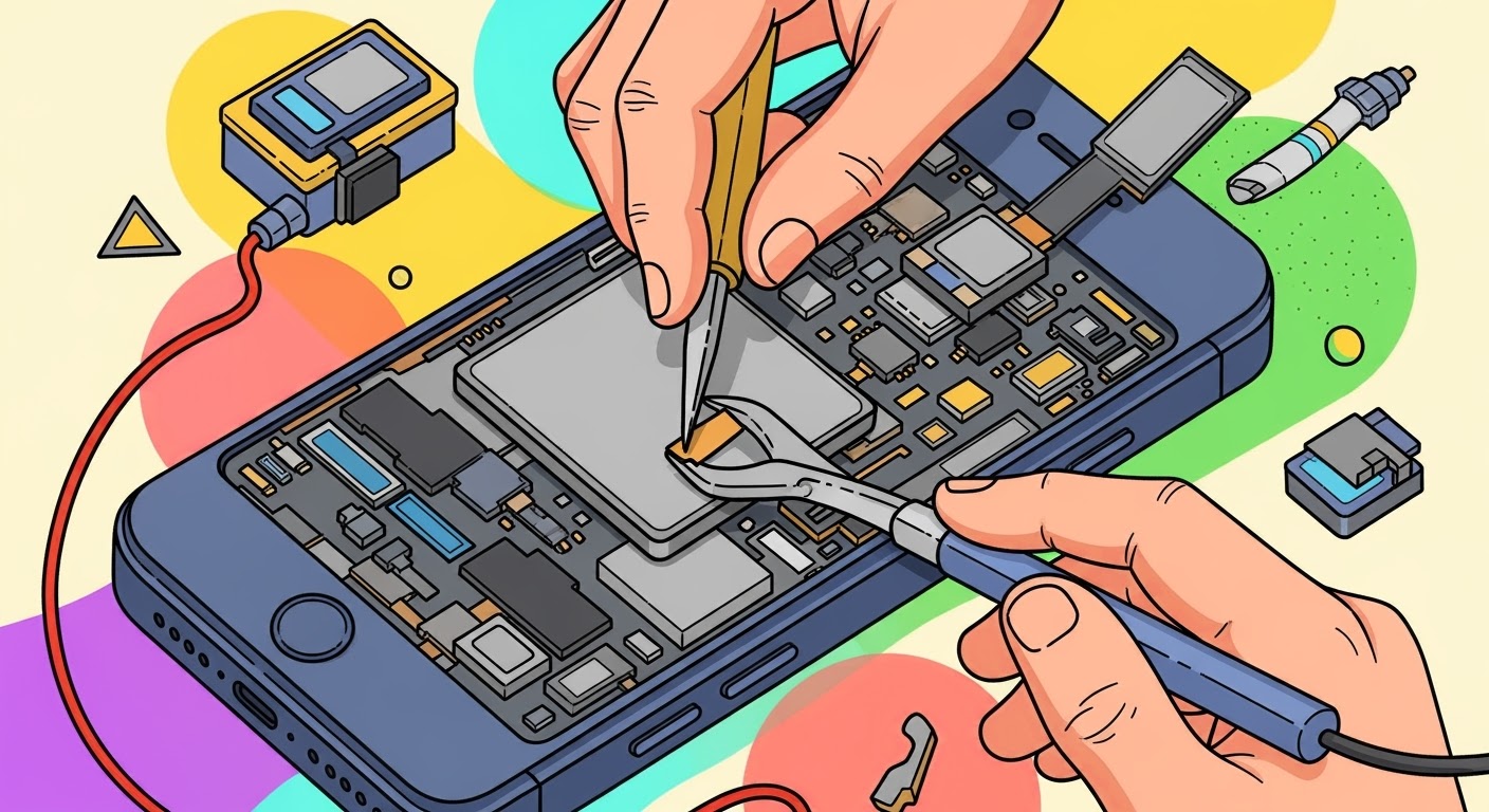 Fixing a Dead Pixel Phone with No Power | Sydney CBD Repair Centre