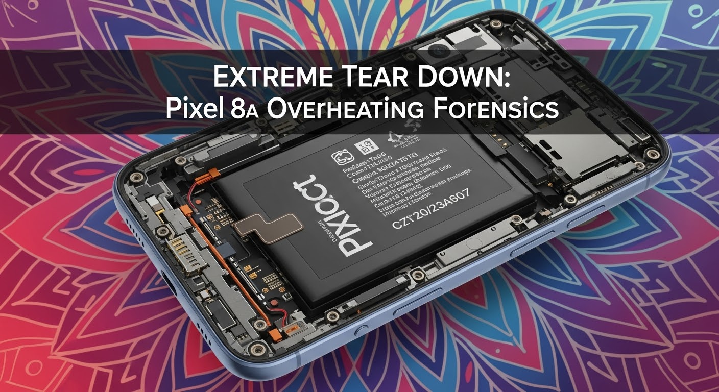 Extreme Tear Down: Pixel 8a Overheating Forensics | Sydney CBD Repair ...