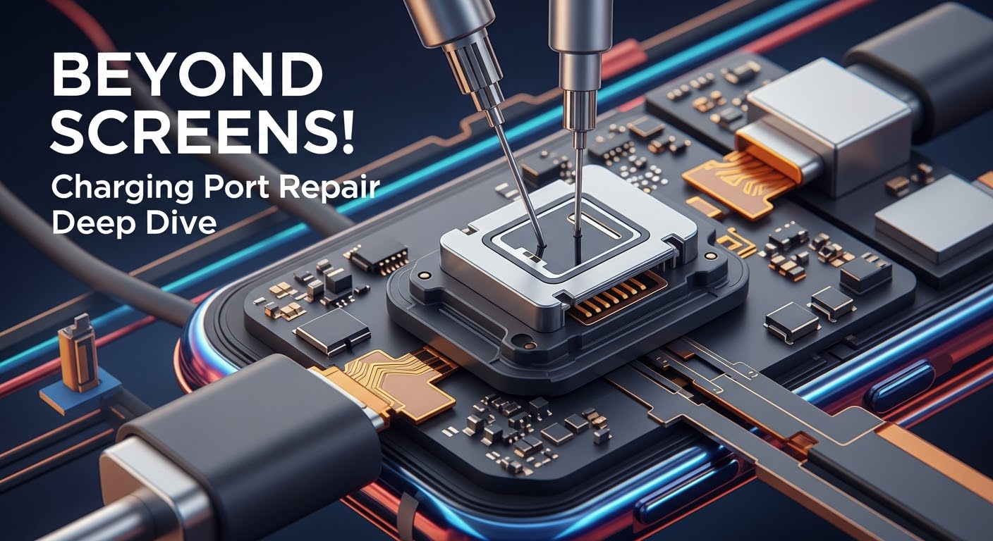BEYOND SCREENS! Charging Port Repair Deep Dive | Sydney CBD Repair Centre